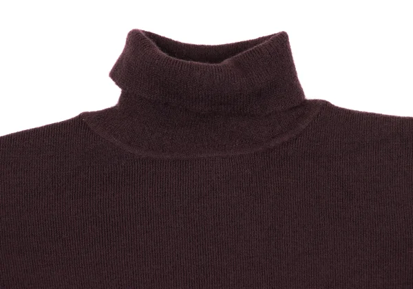 Jean Paul GAULTIER FEMME Wool Outseam High Neck Knit Sweater K-164532_004