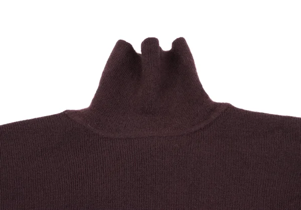 Jean Paul GAULTIER FEMME Wool Outseam High Neck Knit Sweater K-164532_005