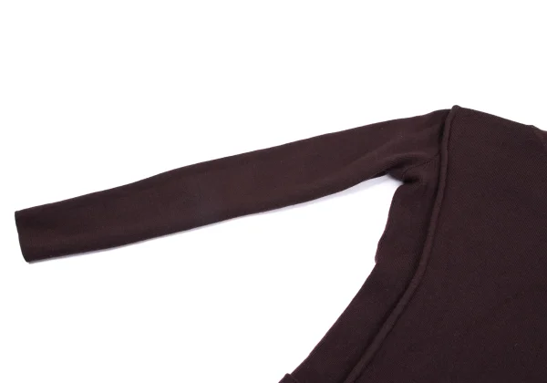 Jean Paul GAULTIER FEMME Wool Outseam High Neck Knit Sweater K-164532_006