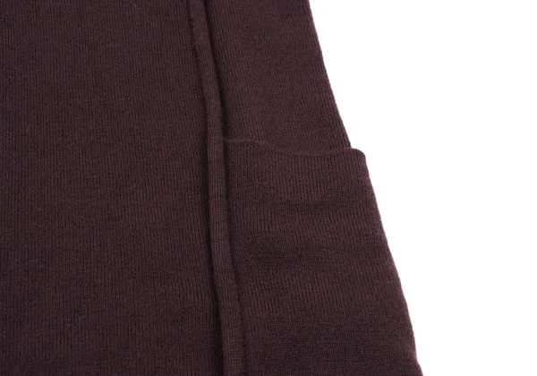 Jean Paul GAULTIER FEMME Wool Outseam High Neck Knit Sweater K-164532_010