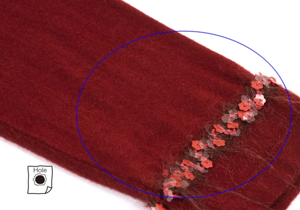 Jean Paul GAULTIER FEMME Floral Sequin Embellished High Neck T-shirt K-164533_009