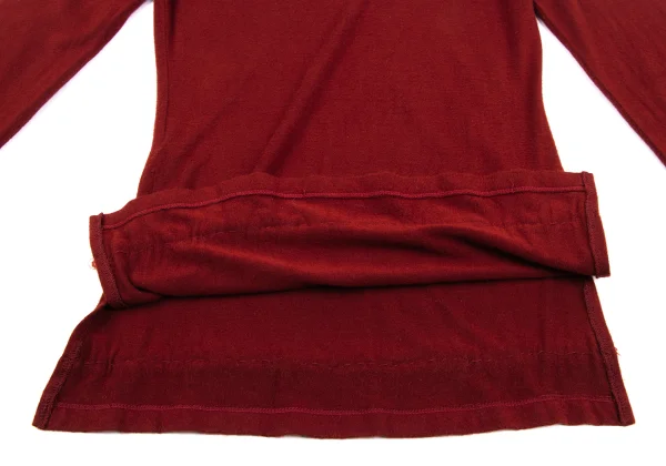 Jean Paul GAULTIER FEMME Floral Sequin Embellished High Neck T-shirt K-164533_013