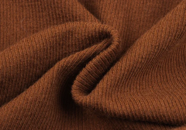 Jean Paul GAULTIER FEMME Ring Neck Wool Rib Knit K-164535_011