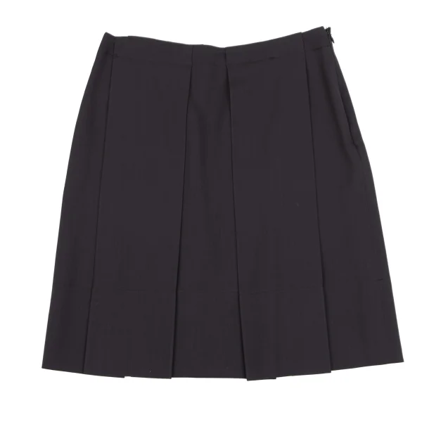Jean Paul GAULTIER FEMME Wool Box Pleated Skirt K-164537_002