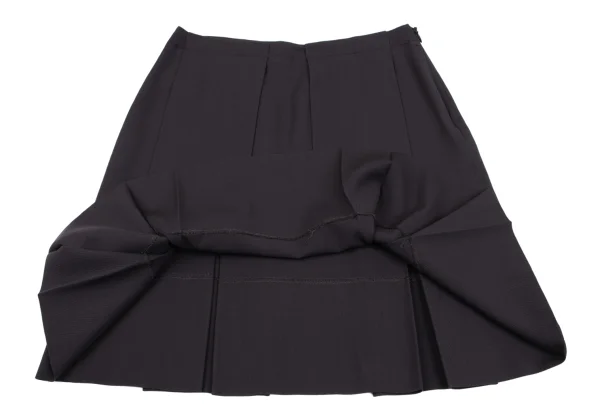 Jean Paul GAULTIER FEMME Wool Box Pleated Skirt K-164537_007