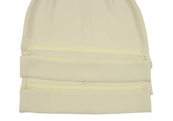 Jean Paul GAULTIER FEMME Hem Zip Design Poly Skirt K-164538_008