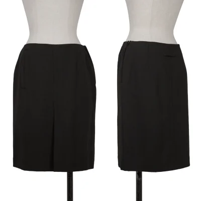 Jean Paul GAULTIER CLASSIQUE Wool Center Slit Skirt