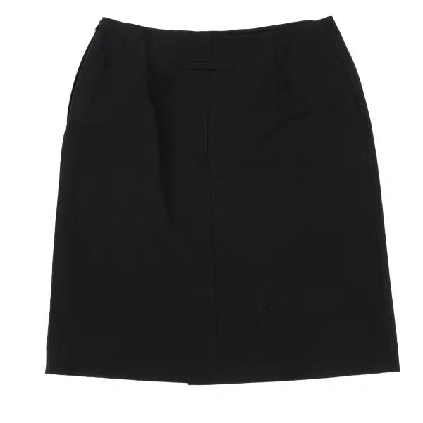 Jean Paul GAULTIER CLASSIQUE Wool Center Slit Skirt K-164539_009