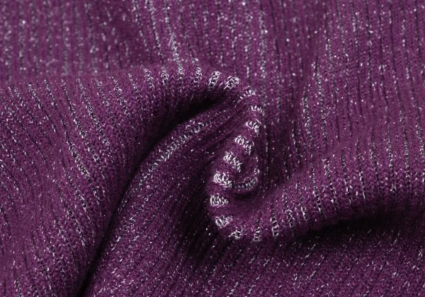 JPG by GAULTIER Wool Blend Lame Thread Zip Knit Cardigan K-164540_013