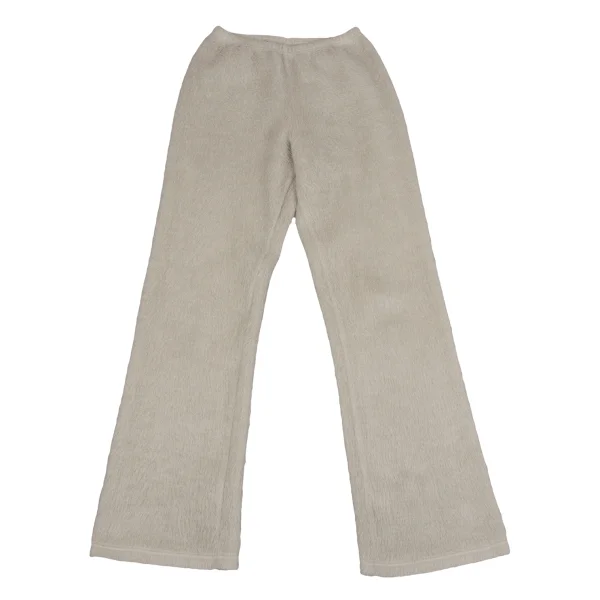 GAULTIER JEAN'S Acrylic Shaggy Straight Pants Beige S K-164541_001