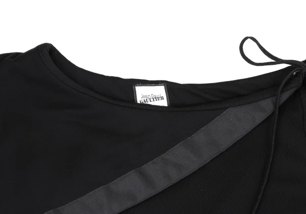 Jean Paul GAULTIER FOR SEPT PREMIERES Star Embroidery Asymmetry Collar Dress K-164542_004