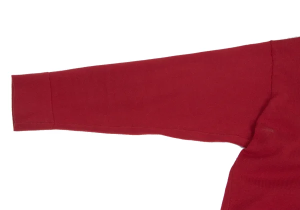 Jean Paul GAULTIER FOR SEPT PREMIERES Cotton Asymmetry V-neck Knit K-164543_006