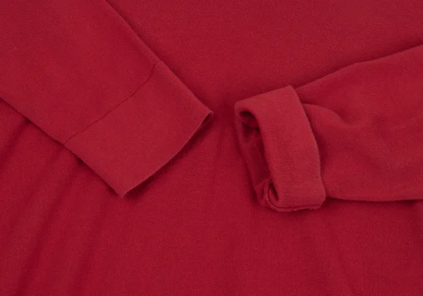 Jean Paul GAULTIER FOR SEPT PREMIERES Cotton Asymmetry V-neck Knit K-164543_007