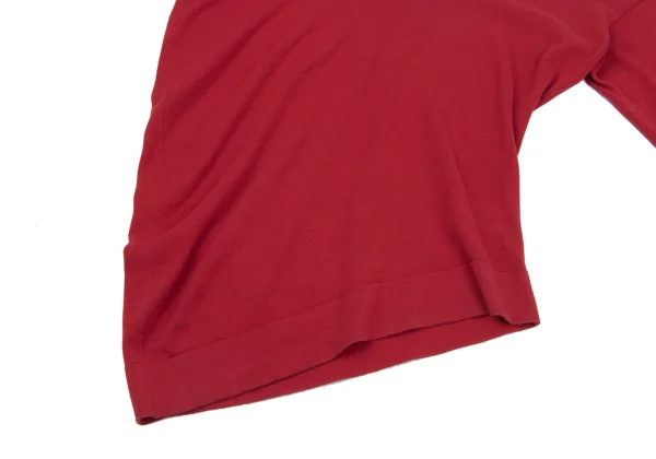 Jean Paul GAULTIER FOR SEPT PREMIERES Cotton Asymmetry V-neck Knit K-164543_008