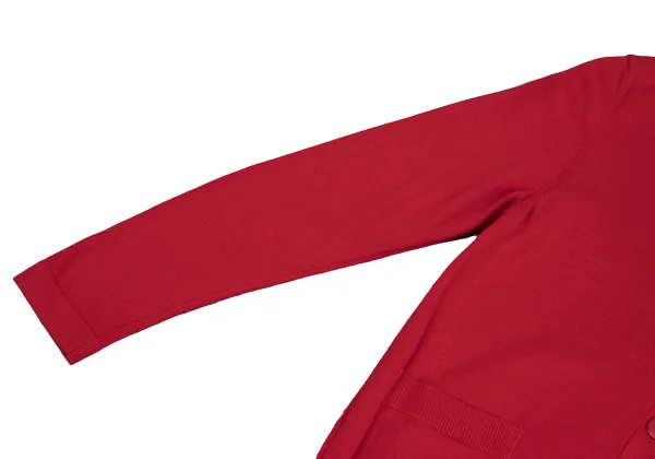 Jean Paul GAULTIER FOR SEPT PREMIERES Tricolor Sleeves Cotton Knit Cardigan K-164544_004