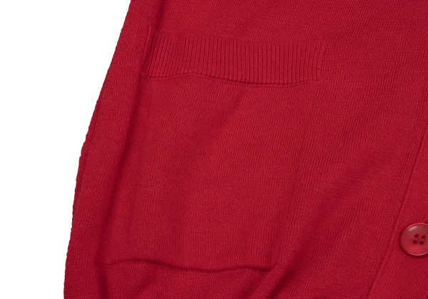 Jean Paul GAULTIER FOR SEPT PREMIERES Tricolor Sleeves Cotton Knit Cardigan K-164544_009