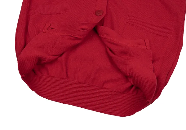 Jean Paul GAULTIER FOR SEPT PREMIERES Tricolor Sleeves Cotton Knit Cardigan K-164544_010