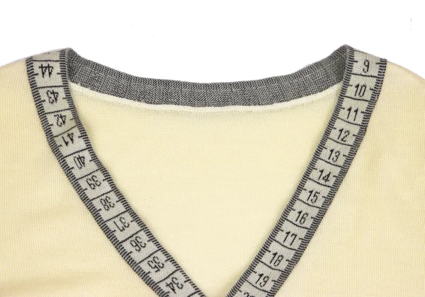 Jean Paul GAULTIER FOR SEPT PREMIERES Wool Blend Major Knit Cardigan K-164546_004