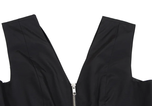 Jean Paul GAULTIER FOR SEPT PREMIERES Cotton Nylon Sleeveless Zip Dress K-164547_004