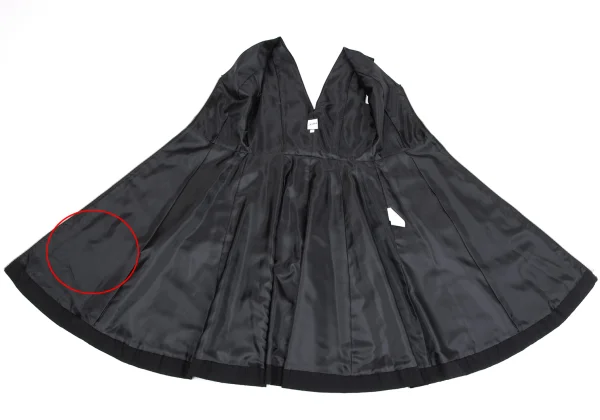 Jean Paul GAULTIER FOR SEPT PREMIERES Cotton Nylon Sleeveless Zip Dress K-164547_008