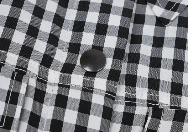 Jean Paul GAULTIER FOR SEPT PREMIERES Gingham Check Short Trucker Jacket K-164548_005