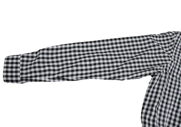 Jean Paul GAULTIER FOR SEPT PREMIERES Gingham Check Short Trucker Jacket K-164548_007