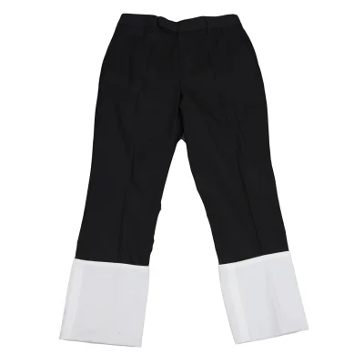 Jean Paul GAULTIER FOR SEPT PREMIERES Cotton Roll-up Design Pants