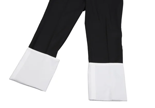 Jean Paul GAULTIER FOR SEPT PREMIERES Cotton Roll-up Design Pants K-164549_006