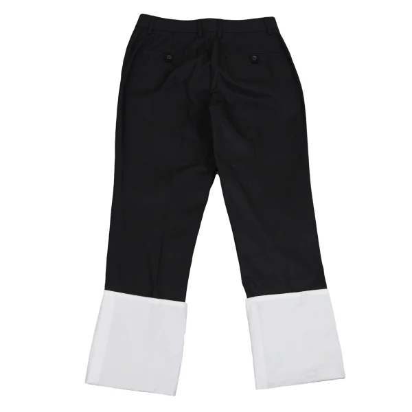 Jean Paul GAULTIER FOR SEPT PREMIERES Cotton Roll-up Design Pants K-164549_010