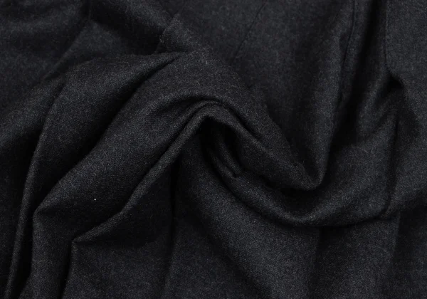 Jean Paul GAULTIER FOR SEPT PREMIERES Wool Stretch Pleats Wrap Skirt K-164552_012