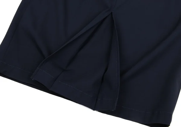 ジャンポールゴルチエ フォー セットプルミエJean Paul GAULTIER FOR SEPT PREMIERES レーヨンポリバックレースアップスカート 紺36 K-164554_015