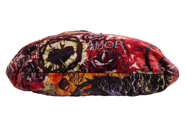 Jean Paul GAULTIER Graphic Printed Velour Tote Bag K-164555_005