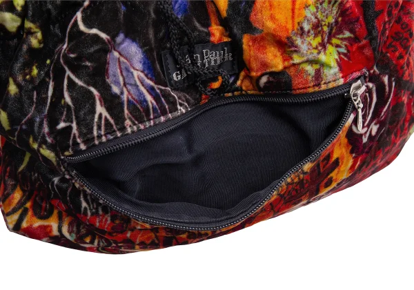 Jean Paul GAULTIER Graphic Printed Velour Tote Bag K-164555_007