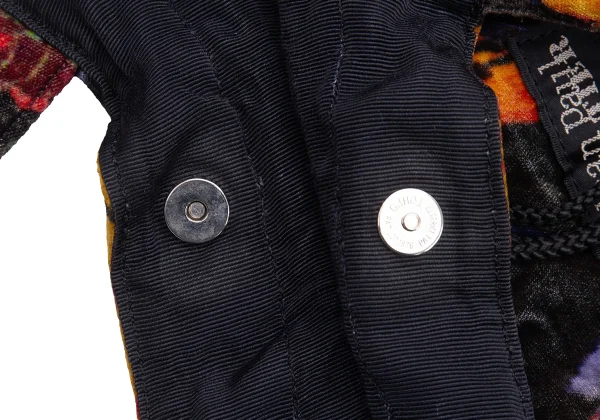 Jean Paul GAULTIER Graphic Printed Velour Tote Bag K-164555_011