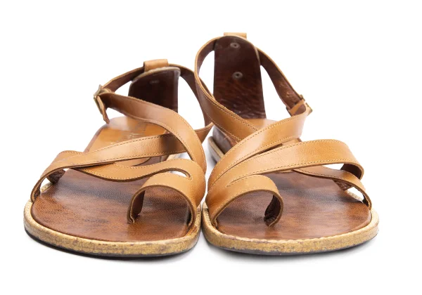 Jean Paul GAULTIER Strap Leather Sandal K-164557_003