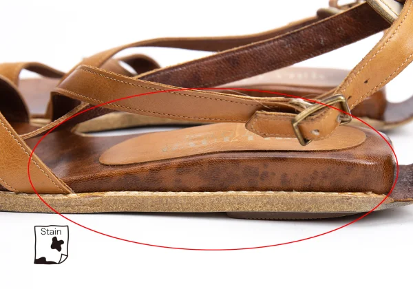 Jean Paul GAULTIER Strap Leather Sandal K-164557_009