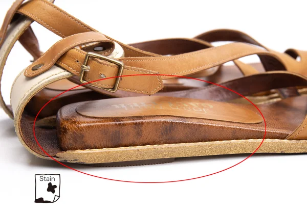 Jean Paul GAULTIER Strap Leather Sandal K-164557_010