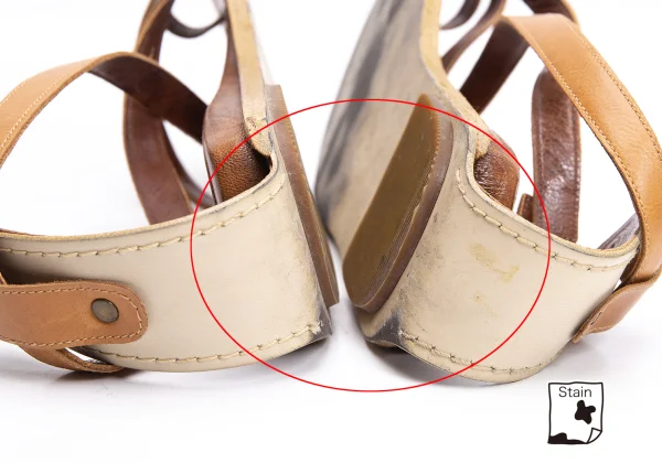 Jean Paul GAULTIER Strap Leather Sandal K-164557_014