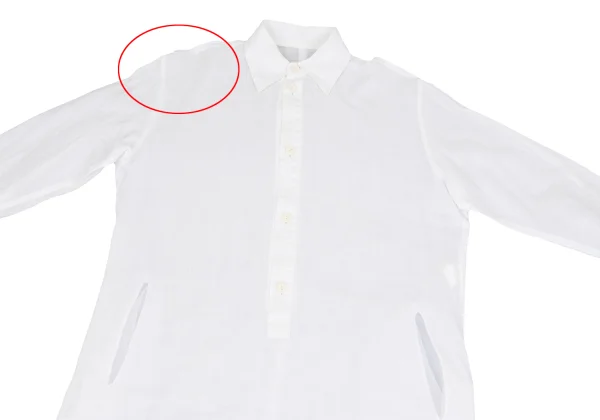 Y's Side Hook Slit Design Shirt Dress K-164559_003