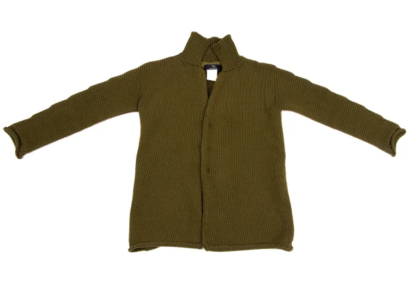 Y's Poly Snap Button Knit Cardigan K-164561_002