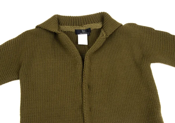 Y's Poly Snap Button Knit Cardigan K-164561_004