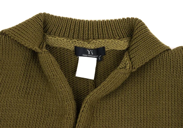 Y's Poly Snap Button Knit Cardigan K-164561_005