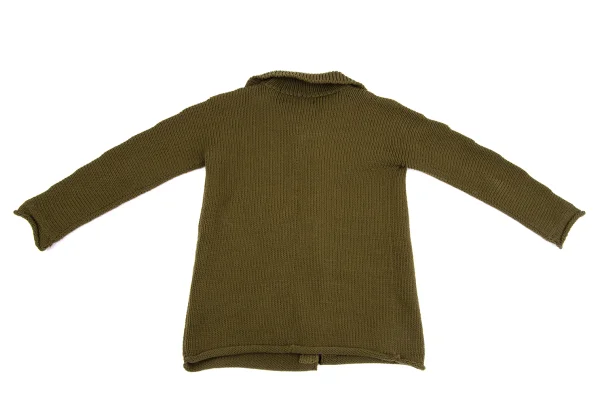 Y's Poly Snap Button Knit Cardigan K-164561_012