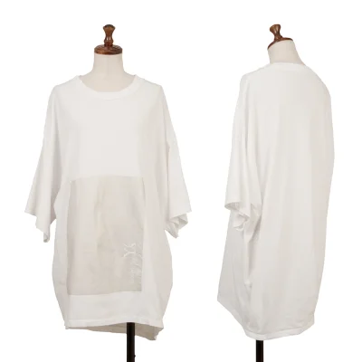 RISMAT by Y's Cotton Foil Printed T-shirt