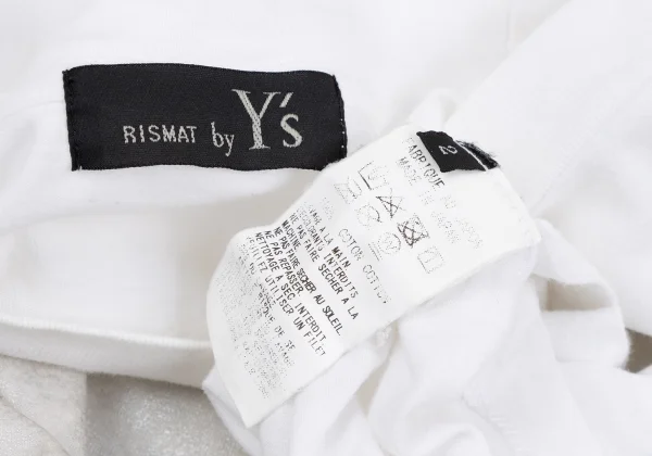 RISMAT by Y's Cotton Foil Printed T-shirt K-164562_014