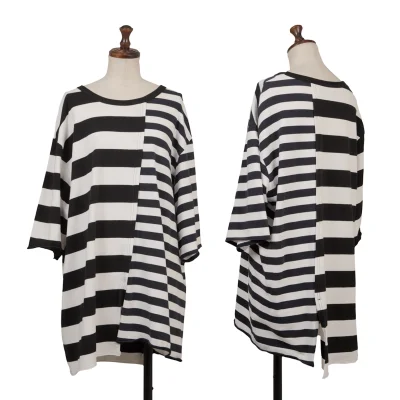 S'YTE Switching Design Striped T-shirt