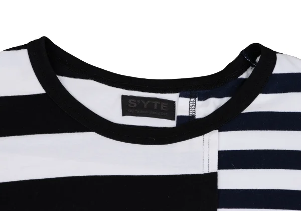 S'YTE Switching Design Striped T-shirt K-164564_004
