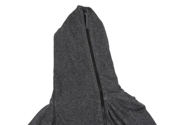 ヴィヴィアンウエストウッド レッドレーベルVivienne Westwood Red Label コットンポイント刺繍ダブルジップパーカー グレー2 K-164565_004