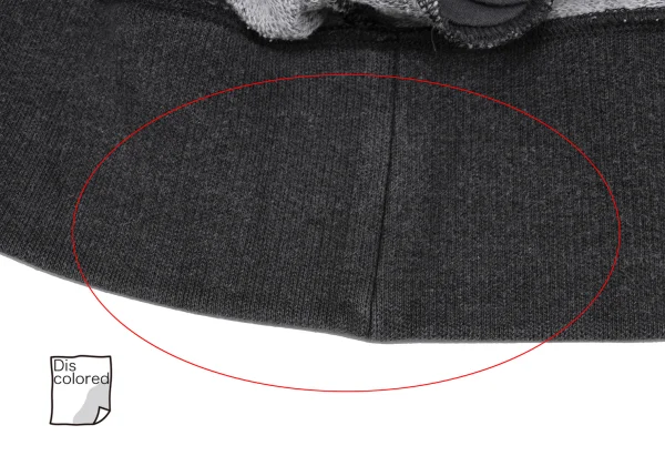 ヴィヴィアンウエストウッド レッドレーベルVivienne Westwood Red Label コットンポイント刺繍ダブルジップパーカー グレー2 K-164565_014