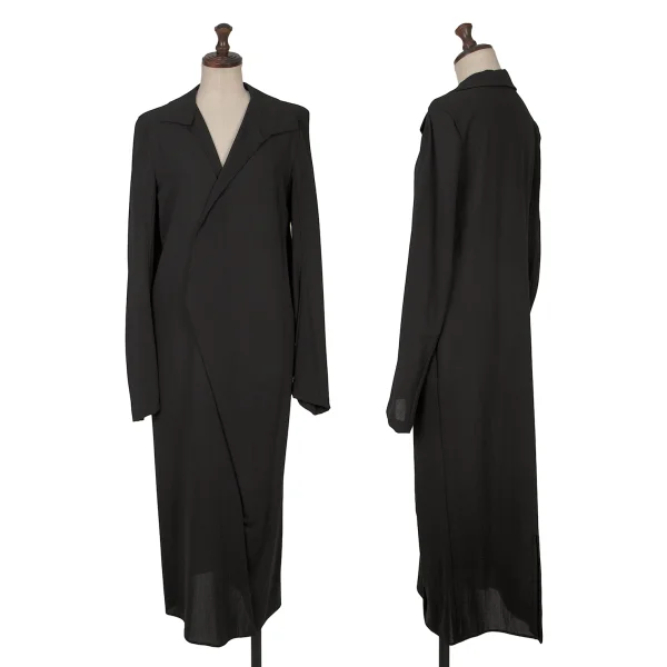 tricot COMME des GARCONS Wool Front Thumb Stitch Dress Black S-M K-164571_001